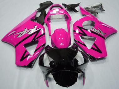 Preisgünstige Honda CBR954RR Motorrad Verkleidung 2002-2003 - Rosa Glanzendes Schwarz