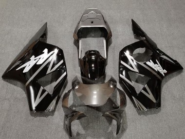 Preisgünstige Honda CBR954RR Motorrad Verkleidung 2002-2003 - Silber Glanzendes Schwarz