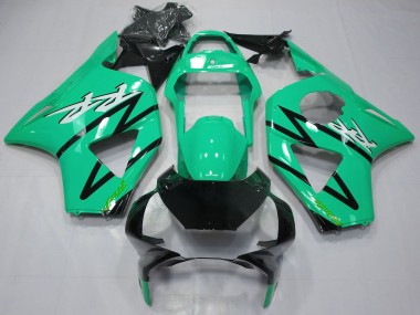 Preisgünstige Honda CBR954RR Motorrad Verkleidung 2002-2003 - Blau Grun Blau Glanzendes Schwarz