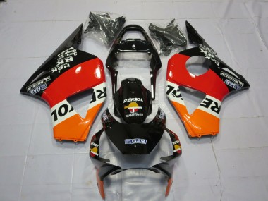 Preisgünstige Honda CBR954RR Motorrad Verkleidung 2002-2003 - Orange Weiss Rot Schwarz Repsol