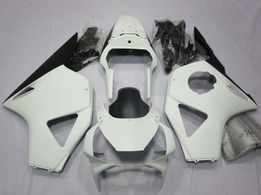 Preisgünstige Honda CBR954RR Motorrad Verkleidung 2002-2003 - Weiss Glanzendes Schwarz