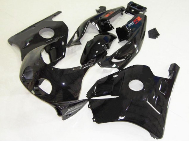 Preisgünstige Honda CBR250RR Motorrad Verkleidung 1990-1998 - Glanzendes Schwarz