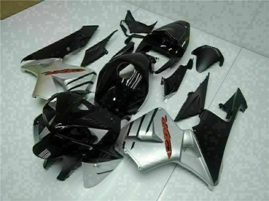Preisgünstige Honda CBR600RR Motorrad Verkleidung 2005-2006 - Glanzendes Schwarz Silber