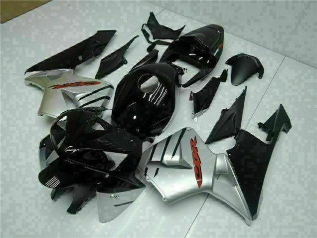 Preisgünstige Honda CBR600RR Motorrad Verkleidung 2005-2006 - Glanzendes Schwarz Silber