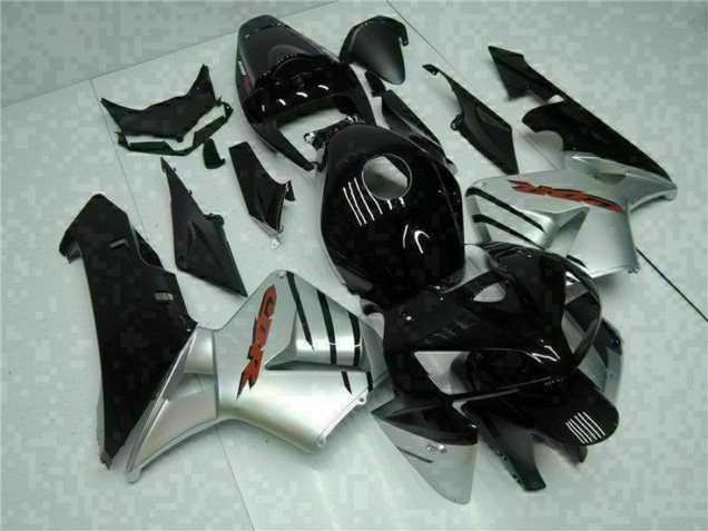 Preisgünstige Honda CBR600RR Motorrad Verkleidung 2005-2006 - Glanzendes Schwarz Silber
