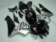 Preisgünstige Honda CBR600RR Motorrad Verkleidung 2005-2006 - Glanzendes Schwarz Silber
