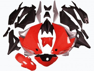 Preisgünstige Honda CBR250RR Motorrad Verkleidung 2011-2015 - Silber Rot