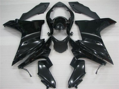 Preisgünstige Honda CBR600F Abs Motorrad Verkleidungen 2011-2013 - Glanzendes Schwarz