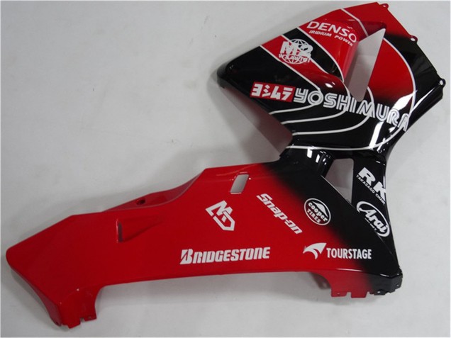 Preisgünstige Honda CBR600RR Motorrad Verkleidungen Kit 2005-2006 - Rot Schwarz