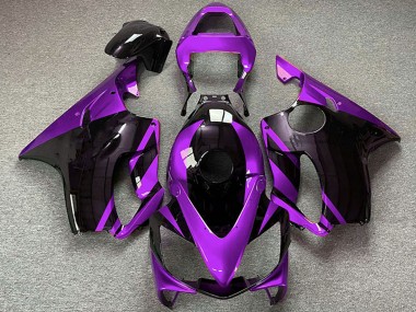 Preisgünstige Honda CBR600 F4i Motorrad Verkleidung 2001-2003 - Lila Glanzendes Schwarz
