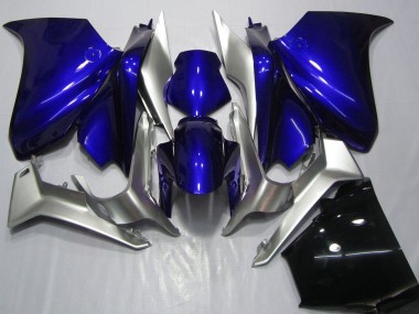 Preisgünstige Honda VFR 1200 Motorrad Verkleidung 2010-2014 - Silber Blau