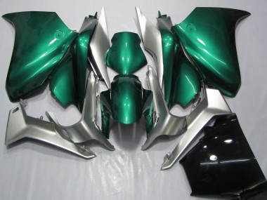 Preisgünstige Honda VFR 1200 Motorrad Verkleidung 2010-2014 - Silber Seafoam Grun