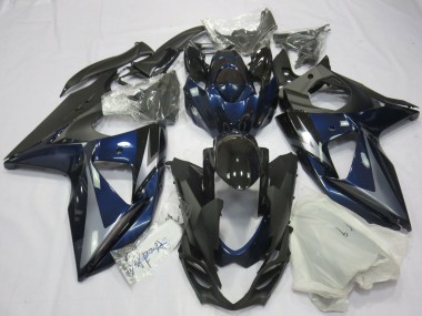 Preisgünstige Suzuki GSXR 1000 Motorrad Verkleidung 2009-2016 - Blau Silber Schwarz