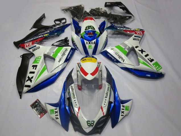Preisgünstige Suzuki GSXR 1000 Motorrad Verkleidung 2009-2016 - Fixi