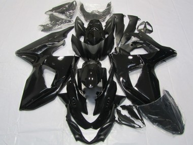 Preisgünstige Suzuki GSXR 1000 Motorrad Verkleidung 2009-2016 - Glanzendes Schwarz