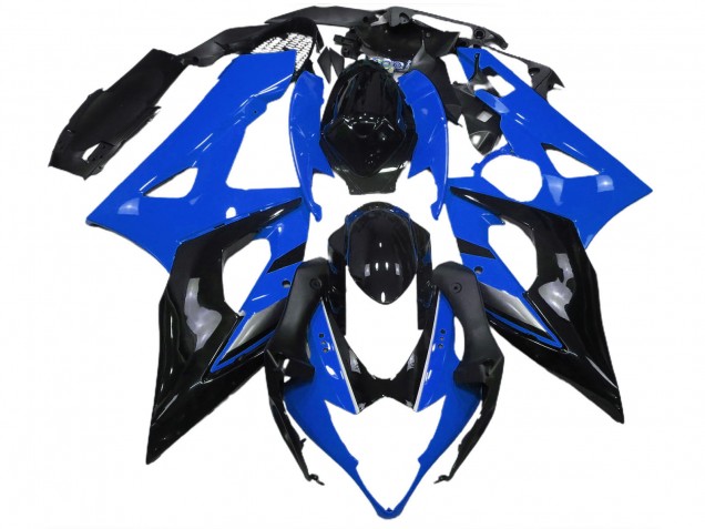 Preisgünstige Suzuki GSXR 1000 Motorrad Verkleidung 2005-2006 - Blau Glanzendes Schwarz