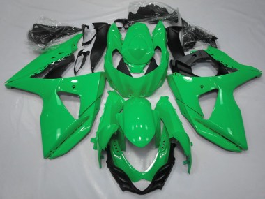Preisgünstige Suzuki GSXR 1000 Motorrad Verkleidung 2009-2016 - Grun Schwarz