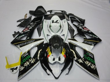 Preisgünstige Suzuki GSXR 1000 Motorrad Verkleidung 2005-2006 - Weiss Schwarz Gelb Rot Grun RockStar