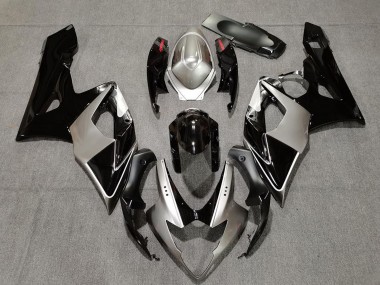 Preisgünstige Suzuki GSXR 1000 Motorrad Verkleidung 2005-2006 - Silber Schwarz Rot