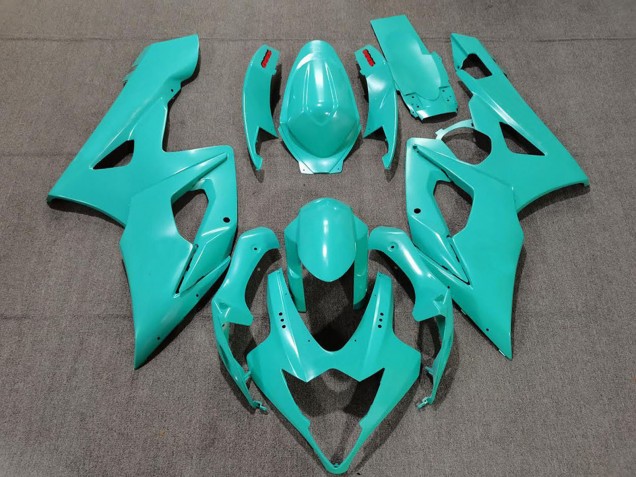 Preisgünstige Suzuki GSXR 1000 Motorrad Verkleidung 2005-2006 - Blau Grun