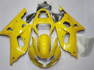 Preisgünstige Suzuki GSXR 600 / GSXR 750 Motorrad Verkleidung 2001-2003 - Gelb