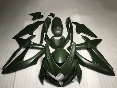 Preisgünstige Suzuki GSXR 600 / GSXR 750 Motorrad Verkleidung 2008-2010 - Matt Grun