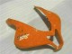 Preisgünstige Honda CBR600RR Motorrad Verkleidung 2009-2012 - Weiss Orange Glanzendes Schwarz