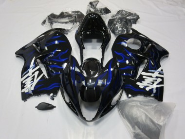 Preisgünstige Suzuki GSXR 1300 Motorrad Verkleidung 1996-2007 - Blau Strudel