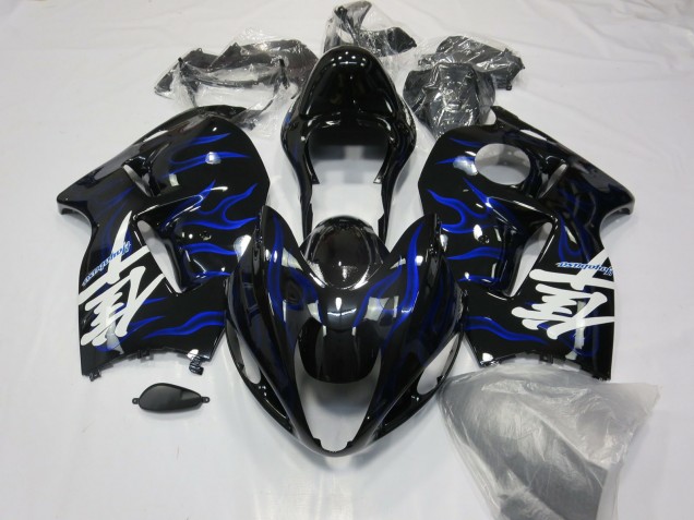 Preisgünstige Suzuki GSXR 1300 Motorrad Verkleidung 1996-2007 - Blau Strudel