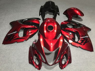 Preisgünstige Suzuki GSXR 1300 Motorrad Verkleidung 2008-2020 - Dunkel Rot