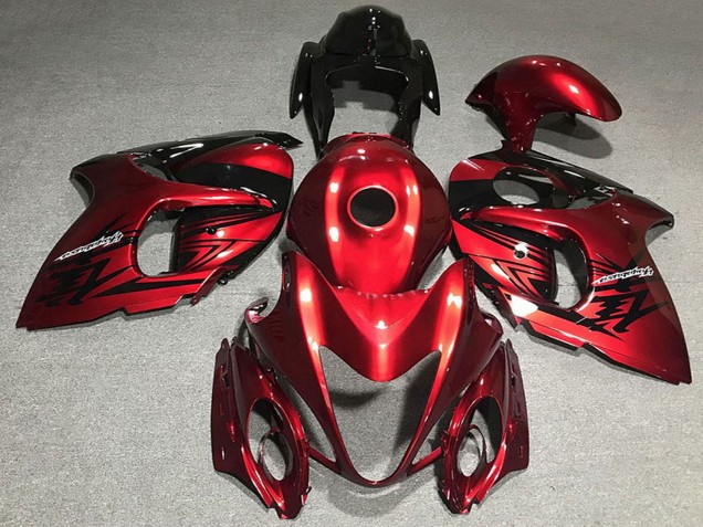 Preisgünstige Suzuki GSXR 1300 Motorrad Verkleidung 2008-2020 - Dunkel Rot