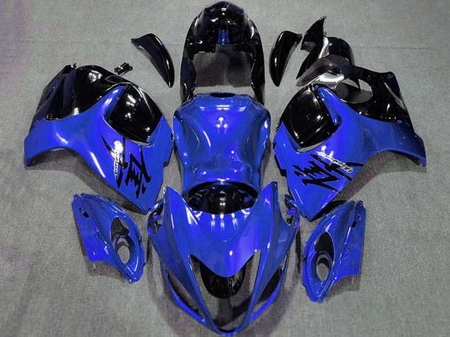 Preisgünstige Suzuki GSXR 1300 Motorrad Verkleidung 2008-2020 - Glanzendes Blau und Schwarz