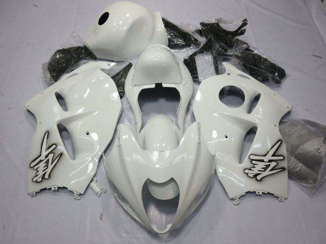 Preisgünstige Suzuki GSXR 1300 Motorrad Verkleidung 1996-2007 - Glanzendes Weiss