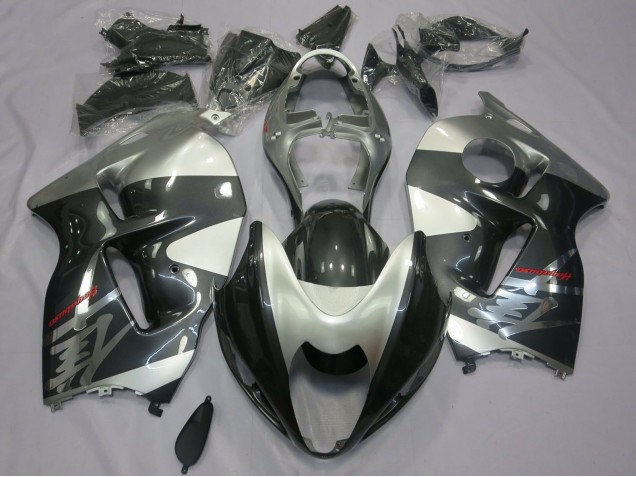 Preisgünstige Suzuki GSXR 1300 Motorrad Verkleidung 1996-2007 - Grau und Silber