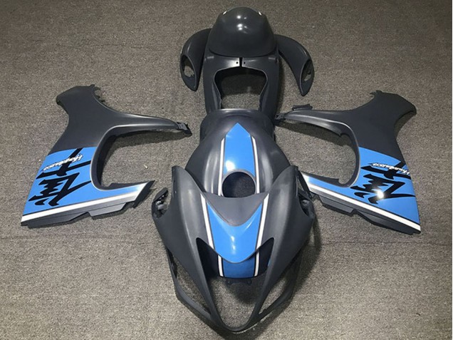 Preisgünstige Suzuki GSXR 1300 Motorrad Verkleidung 2008-2020 - Grau Sky Blau