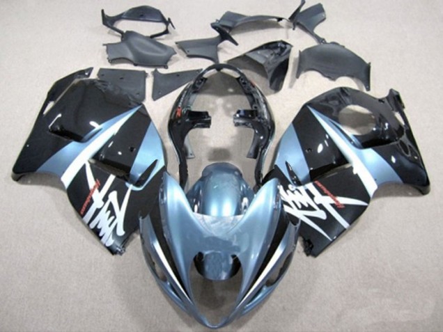 Preisgünstige Suzuki GSXR 1300 Motorrad Verkleidung 1996-2007 - Hellblau und Schwarz