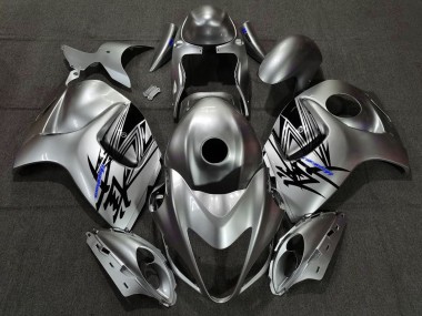 Preisgünstige Suzuki GSXR 1300 Motorrad Verkleidung 2008-2020 - Flussiges Silber Blau