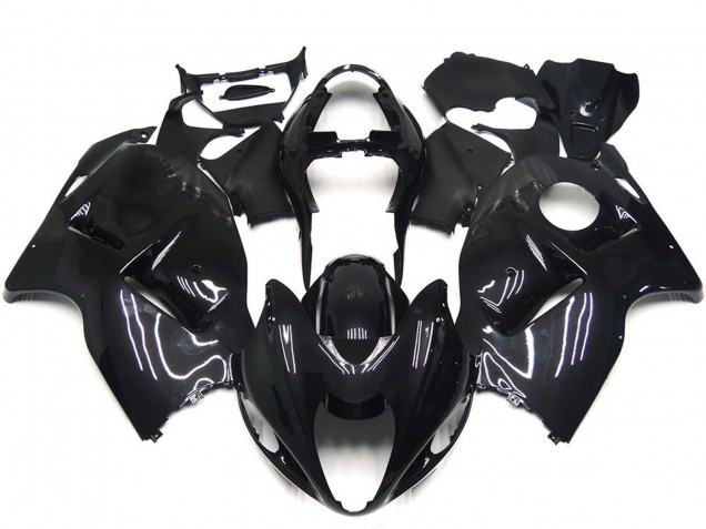 Preisgünstige Suzuki GSXR 1300 Motorrad Verkleidung 1996-2007 - Glanzendes Schwarz