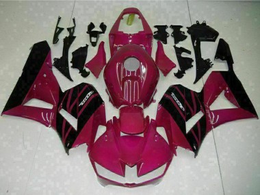 Preisgünstige Honda CBR600RR Motorrad Verkleidung 2013-2023 - Lila Glanzendes Schwarz