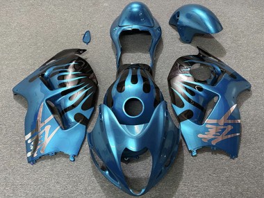 Preisgünstige Suzuki GSXR 1300 Motorrad Verkleidung 1996-2007 - Sky Blau und Schwarz