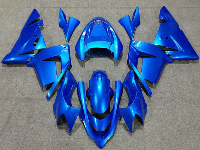 Preisgünstige Kawasaki ZX10R Motorrad Verkleidung 2004-2005 - Bright Blau Perl
