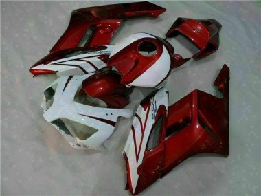 Preisgünstige Honda CBR1000RR Motorrad Verkleidung 2004-2005 - Weiss Rot Schwarz
