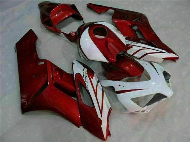 Preisgünstige Honda CBR1000RR Motorrad Verkleidung 2004-2005 - Weiss Rot Schwarz