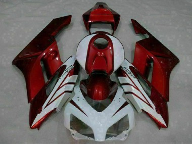 Preisgünstige Honda CBR1000RR Motorrad Verkleidung 2004-2005 - Weiss Rot Schwarz