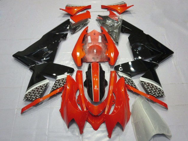 Preisgünstige Kawasaki ZX10R Motorrad Verkleidung 2004-2005 - Rot Schwarz