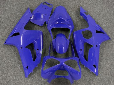 Preisgünstige Kawasaki ZX6R Motorrad Verkleidung 2003-2004 - Blau