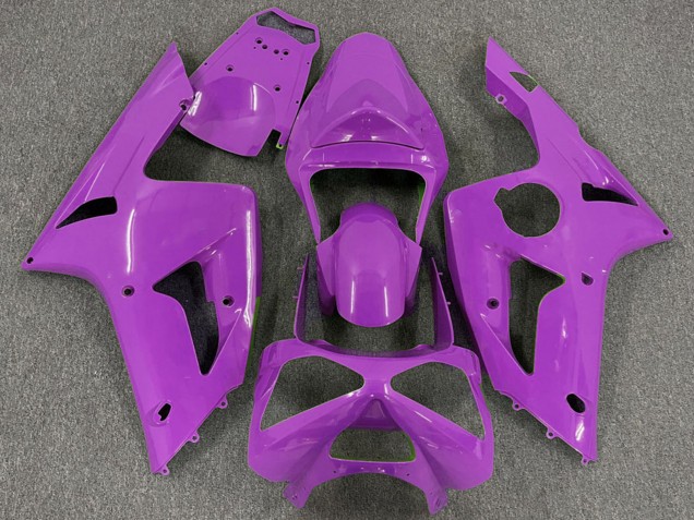 Preisgünstige Kawasaki ZX6R Motorrad Verkleidung 2003-2004 - Magenta