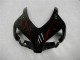 Preisgünstige Honda CBR1000RR Motorrad Verkleidung 2004-2005 - Glanzendes Schwarz Rot Flamme