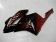 Preisgünstige Honda CBR1000RR Motorrad Verkleidung 2004-2005 - Glanzendes Schwarz Rot Flamme