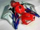 Preisgünstige Honda CBR1000RR Motorrad Verkleidung 2004-2005 - Silber Rot Blau Schwarz Streifen